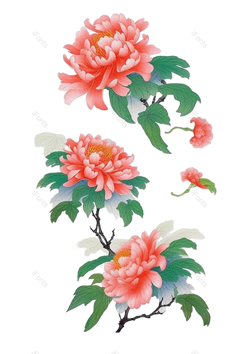 叶子图片,复古元素,元素PNG,清新免抠素材